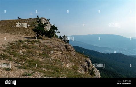 Mountain Landscape On The Plateau Of The Yalta Yayla Near The Ai Petri