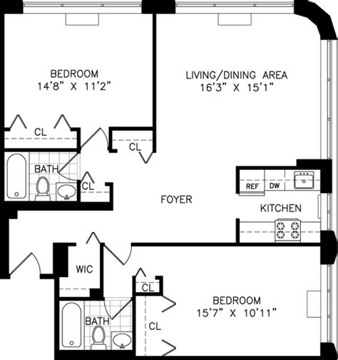 500 harbour island apartments | apartments in tampa, fl. Pin by Mathew Snider on House plans 2 | Apartment floor ...