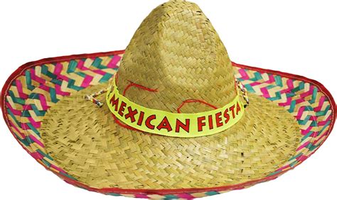 Fancy Dress And Period Costume Yellow Sombrero Hat Mexican Straw