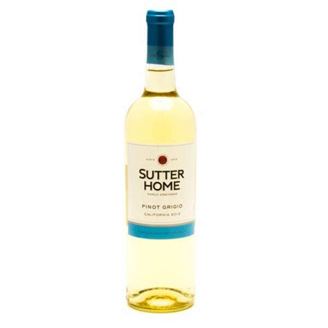 Sutter Home Pinot Grigio 750ml Beer Wine And Liquor Delivered To