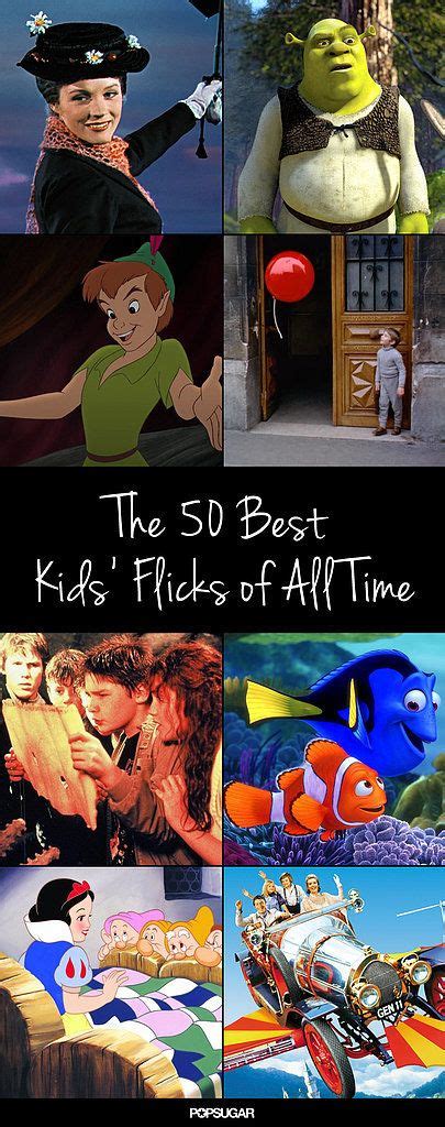 Pass The Popcorn The 50 Greatest Kids Movies Of All Time Great Kids