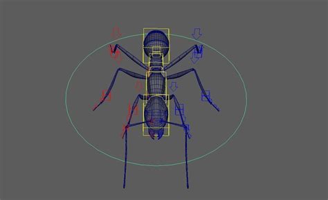 3d model ant 3d rig vr ar low poly cgtrader