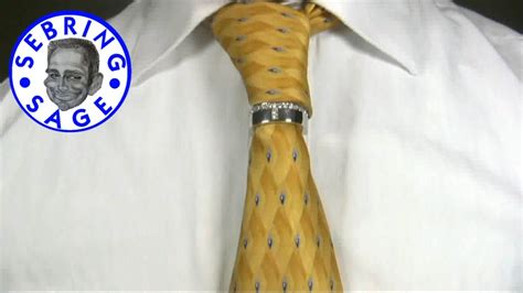 How To Use A Tie Ring Youtube