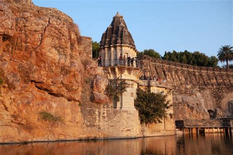 Chittorgarh Fort Rajasthan India Fue Construido En El Siglo Xv Foto De