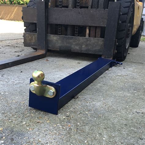 Forklift Tow Ball And Hitch Attachment Up To 1220mm Forks 48