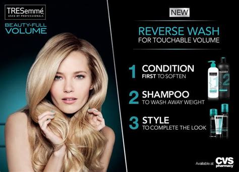 Reverse Wash Hair System With Tresemme Cosmetic Sanctuary In 2021