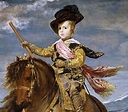 c.1635.Equestrian Portrait of Prince Balthasar Charles.Príncipe ...