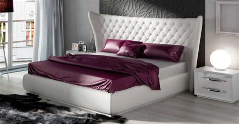 Your bedroom is probably the most important room in your house. White Leather Bed EF Mercedes | Modern Bedroom Furniture