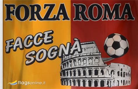 Bandiera Forza Roma In Vendita Bandiera Della Roma