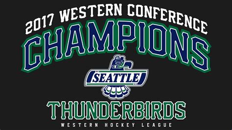 2017 Western Conference Champions Wallpaper Seattle Thunderbirds