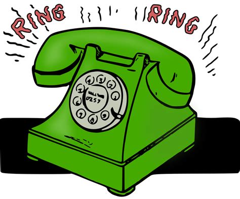 Ringing Telephone Colour Remix Openclipart