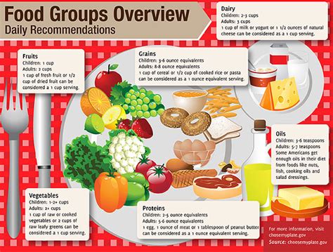 Healthy Foodies Infographic Daily Nutritional Needs For Adults And