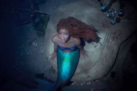 little mermaid live action disney movie debuts first