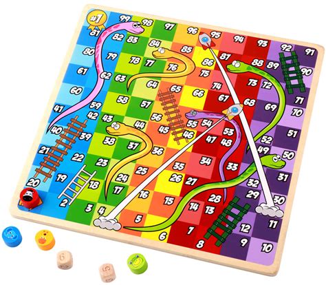 Snake And Ladders And Ludo Game Modern Board And Traditional Games Toys