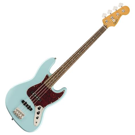 Squier Classic Vibe 60s Jazz Bass Lrl Daphne Blue Nearly New At