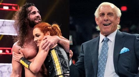 Seth Rollins The Beef Is Squashed Between Ric Flair And Becky Lynch We Had A Good Moment At