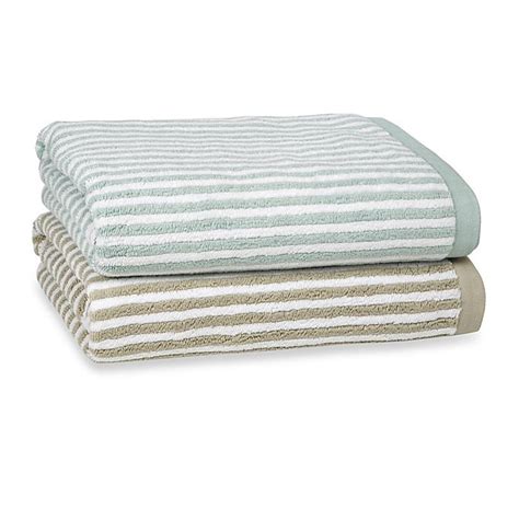 Made from 100% combed aegean cotton, these towels are an exceptionally thick weight for ultimate absorbency. Kassatex Linea Turkish Cotton Bath Towel Collection | Bed ...