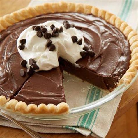 I have been making this recipe for ages now and when i first found it, it was on the side of hershey's cocoa tin. HERSHEY's Gone to Heaven Chocolate Pie Recipe | Yummly # ...