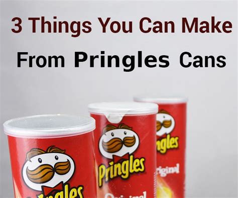 3 Things You Can Make From Pringles Cans 10 Steps With Pictures