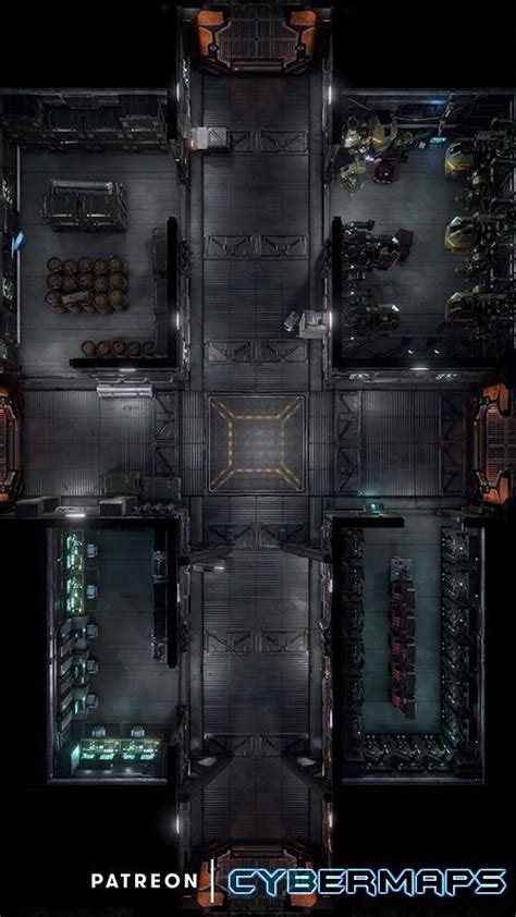 Cybermaps Is Creating Animated Battlemaps For Sci Fi Cyberpunk