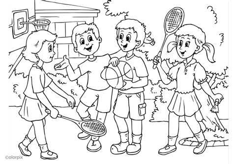 coloring page  friendship img