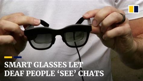 Live Caption Glasses Let Deaf People Read Conversations Using Augmented