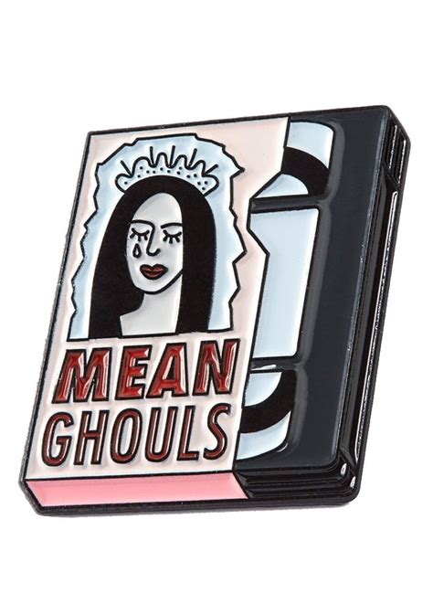 Punky Pins Mean Ghouls Enamel Pin Attitude Clothing