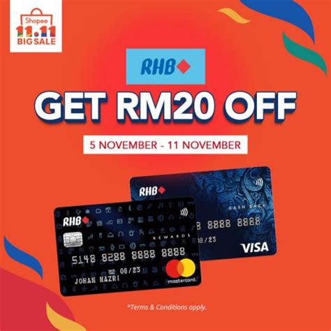 Keep yourself updated with the latest fd promotions by checking imoney's online calculator regularly. Shopee 11.11 Sale RM20 OFF Promotion With RHB Cards (5 ...