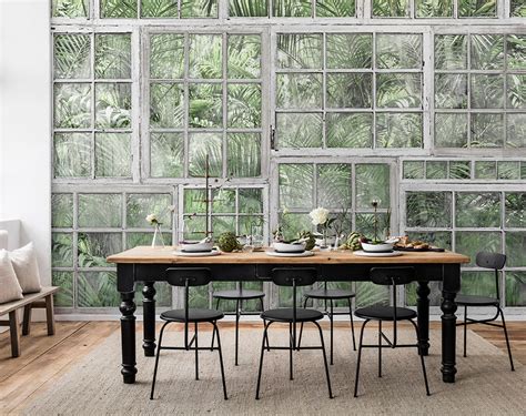 Vintage Style Wall Murals Warehouse Home