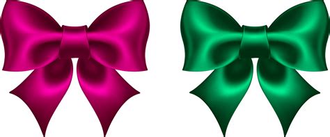 Download Christmas Bow Tie Clipart 13 Clip Art Green Bow Transparent
