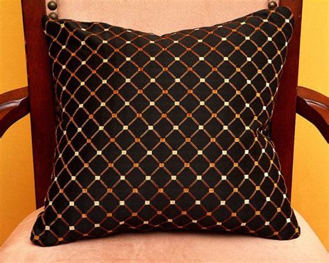 Jaclyn Smiths Licorice Chenille Decorative Accent Pillow 18 By