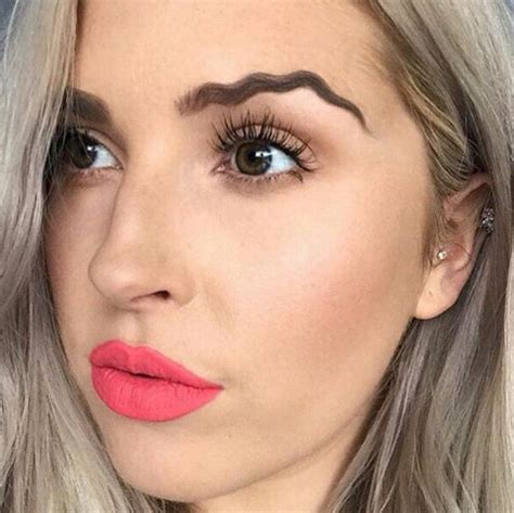 The Wiggle Brow Trend Has Got To Be One Of The Strangest Yet Eyebrow
