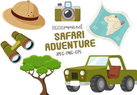 Safari Adventure Graphic By Dipa Graphics · Creative Fabrica