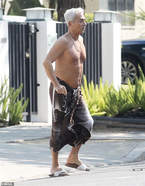 Bruno Tonioli Goes Shirtless On Outing In La As Strictly Come