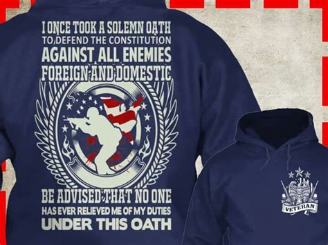 I Once Took A Solemn Oath To Defend The Constitution Against All Enemies Foreign And Domestic