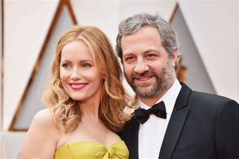 the actor judd apatow says his wife leslie mann has such hilarious chemistry as a couple with