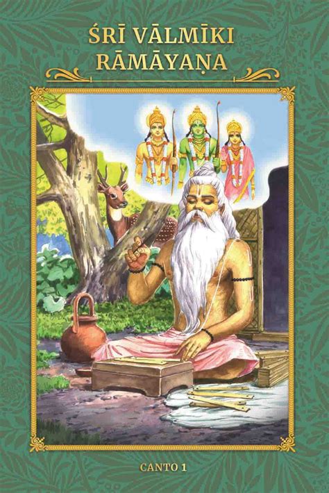 Sri Valmiki Ramayana Canto 1 In 3 Volumes By Maharsi Valmiki Goodreads