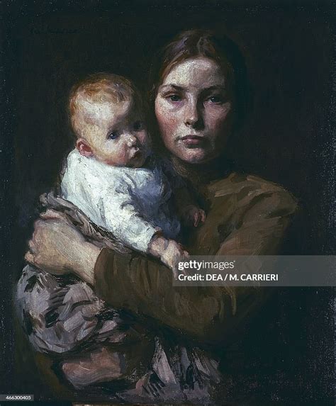 Mother And Child Painting By Julius Gari Melchers Oil On Canvas News