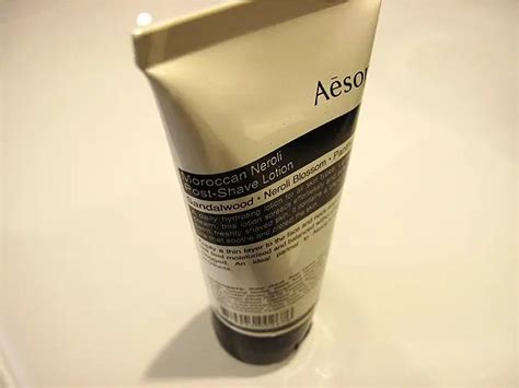 Aesop Moroccan Neroli Post Shave Lotion Male Grooming Review