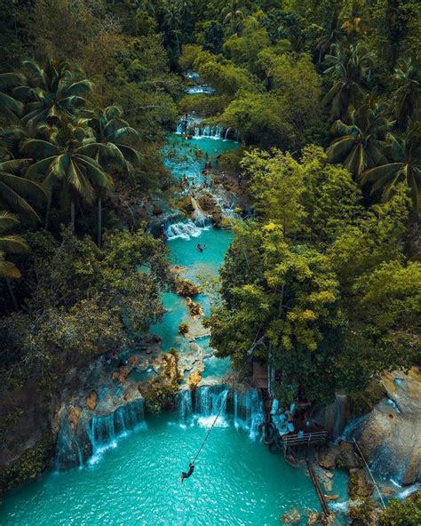 Cambugahay Falls Siquijor Island Philippines Vacation Places
