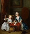 Children at Play, Probably the Artist’s Son Jacobus and Daughter Maria ...