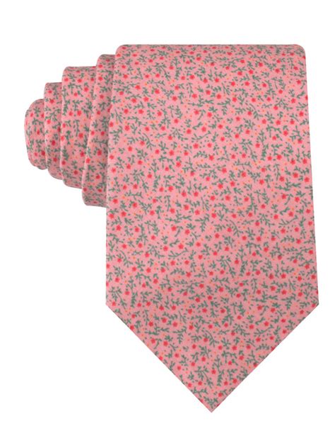 Houston Pink Floral Necktie Wedding Ties For Grooms And Groomsmen Au
