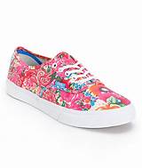 Pictures of Flower White Vans