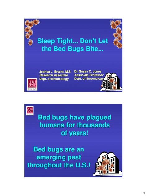 Pdf Sleep Tight Dont Let The Bed Bugs Bite · 2011 2 8 · 8 Life
