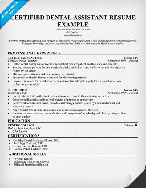 chronological resume format resumecompanioncom