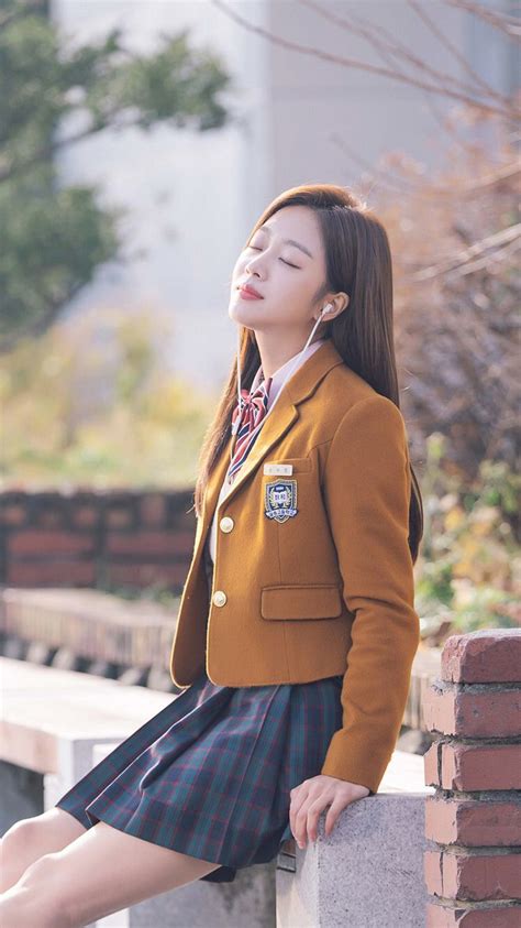 Korean Uniform School School Uniform Fashion Cute School Uniforms