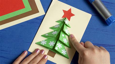 Weihnachtskarten Basteln Mit Kindern 12 Einfache Ideen