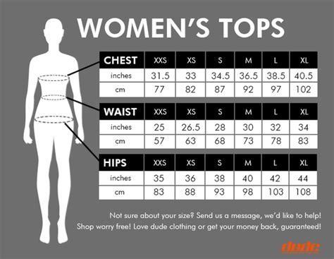 Is There A Size Chart For Mens Clothing To Womens Clothing I Am