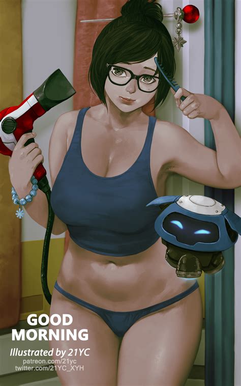 Mei And Snowball Overwatch And More Drawn By Yc September Breeze