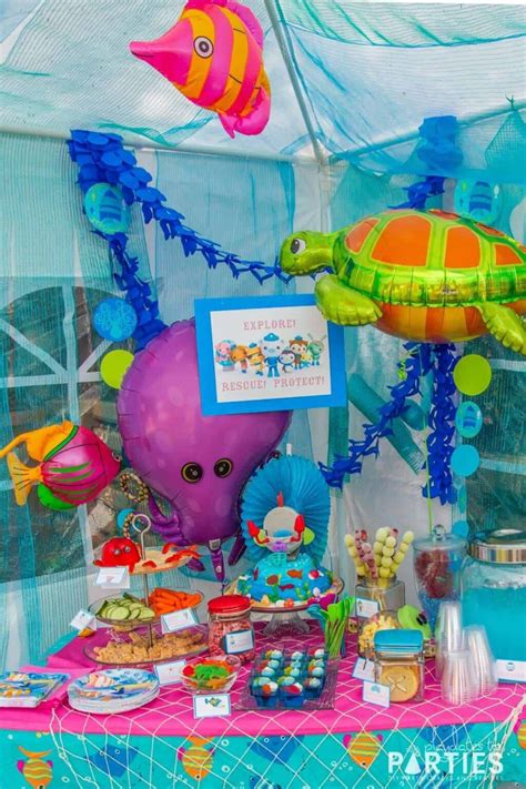 Octonauts Birthday Party Ideas Diy Decor Games And Food